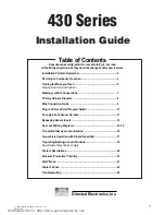 Preview for 1 page of Directed Electronics 430 Series Installation Manual