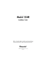 Directed Electronics 554R Installation Manual preview