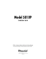 Directed Electronics 581XP Installation Manual preview