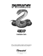 Directed Electronics PYTHON 480XP Installation Manual preview