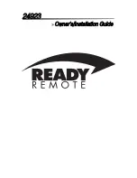 Directed Electronics Ready Remote Owner'S Installation Manual preview