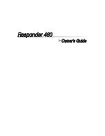 Directed Electronics Responder 460 Owner'S Manual preview