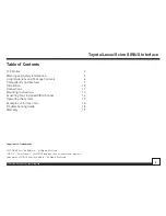 Preview for 3 page of Directed Electronics TOY-SC1 Installation Manual