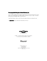 Preview for 27 page of Directed Video OHV1202 Owner'S Installation Manual