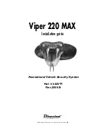 Directed 322VTT Installation Manual preview