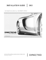 Предварительный просмотр 1 страницы Directed 403.NISS4HT 2.39 RSR Installation Manual