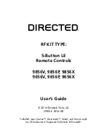 Directed 9656P User Manual предпросмотр