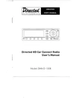 Предварительный просмотр 1 страницы Directed DMHD1000 User Manual