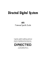 Directed MIT4 Firmware Specific Manual preview