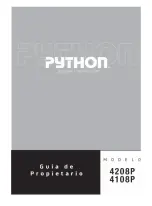 Предварительный просмотр 33 страницы Directed Python 4108P Owner'S Manual