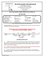 Directive Systems & Engineering DSE1276LY Quick Manual предпросмотр