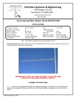 Directive Systems & Engineering DSE1327LYRM Assembly Instructions предпросмотр