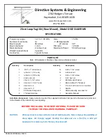 Directive Systems & Engineering DSE2314LYRMK Manual предпросмотр