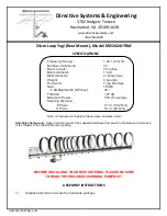 Предварительный просмотр 1 страницы Directive Systems & Engineering DSE2424LYRM Assembly Instructions