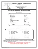 Preview for 1 page of Directive Systems & Engineering DSE3318LYRMK Quick Start Manual