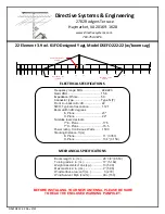 Предварительный просмотр 1 страницы Directive Systems & Engineering DSEFO222-22 Manual