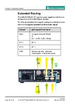 Preview for 46 page of DirectOut Technologies MA2CHBOX.XT Manual