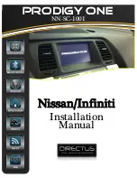 Directus Prodigy One NN-SC-1001 Installation Manual предпросмотр