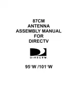 Предварительный просмотр 1 страницы DirecTV 101 W Assembly Manual