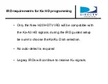 Preview for 38 page of DirecTV A3-KaKu HD Installation Training, Process And Set Up