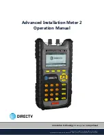 Предварительный просмотр 1 страницы DirecTV Advanced Installation Meter 2 Operation Manual