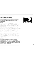 Предварительный просмотр 6 страницы DirecTV DVR User Manual