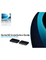 Preview for 1 page of DirecTV GenieGO Gen 1 Installation Manual