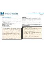 Preview for 22 page of DirecTV GenieGO Gen 1 Installation Manual