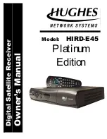 DirecTV HIRD-E4 Owner'S Manual preview