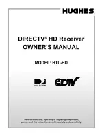 DirecTV HTL-HD Owner'S Manual предпросмотр