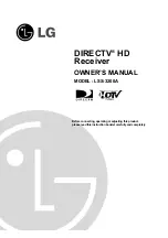 Предварительный просмотр 1 страницы DirecTV LSS-3200A Owner'S Manual