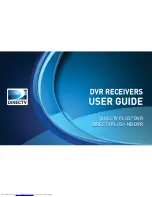 DirecTV PLUS DVR User Manual preview