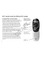 Preview for 1 page of DirecTV RC71 Manual