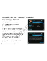 Preview for 2 page of DirecTV RC71 Manual