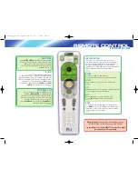 Предварительный просмотр 2 страницы DirecTV Remote Control At-A-Glance Manual