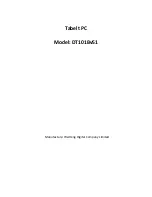 Preview for 1 page of DIREKT-TEK DT101Bv51 Manual