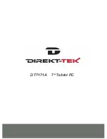 Preview for 24 page of DIREKT-TEK DT7171A User Manual