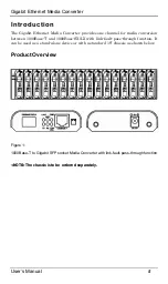 Предварительный просмотр 5 страницы DirekTronik 1000Base-SX/LX User Manual