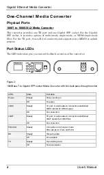 Предварительный просмотр 8 страницы DirekTronik 1000Base-SX/LX User Manual