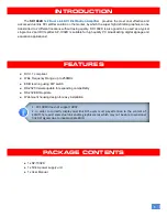 Предварительный просмотр 3 страницы DirekTronik 1x2 Dual Link DVI Distribution Amplifier User Manual