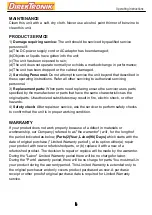 Preview for 6 page of DirekTronik 20100514 Operating Instructions Manual