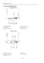 Предварительный просмотр 4 страницы DirekTronik 20101676 Operation Manual