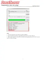 Предварительный просмотр 9 страницы DirekTronik 20102284 Operation Manual