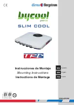 Preview for 1 page of dirna Bergstrom TRR Bycool Green Line SLIM COOL Mounting Instructions