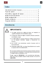 Preview for 3 page of Dirna ecodirna SUN User Handbook Manual