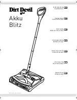 Preview for 1 page of Dirt Devil Akku Blitz Operating Manual