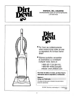 Preview for 10 page of Dirt Devil All Surface Swivel Glide Owner'S Manual