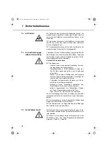 Preview for 8 page of Dirt Devil Antiinfective R1 Operating Manual