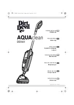 Dirt Devil aqua clean DD301 Operating Manual preview