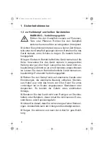 Preview for 8 page of Dirt Devil aqua clean DD301 Operating Manual